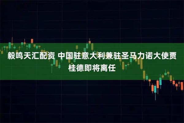 毅鸣天汇配资 中国驻意大利兼驻圣马力诺大使贾桂德即将离任
